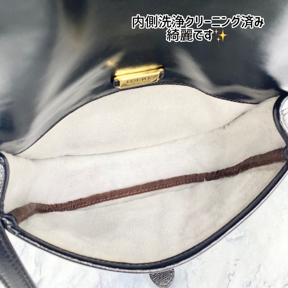 美品 オールドロエベ ヴィンテージ ショルダーバッグ ハーフ 美品 オールドロエベ ヴィンテージ ショルダーバッグ ハーフ