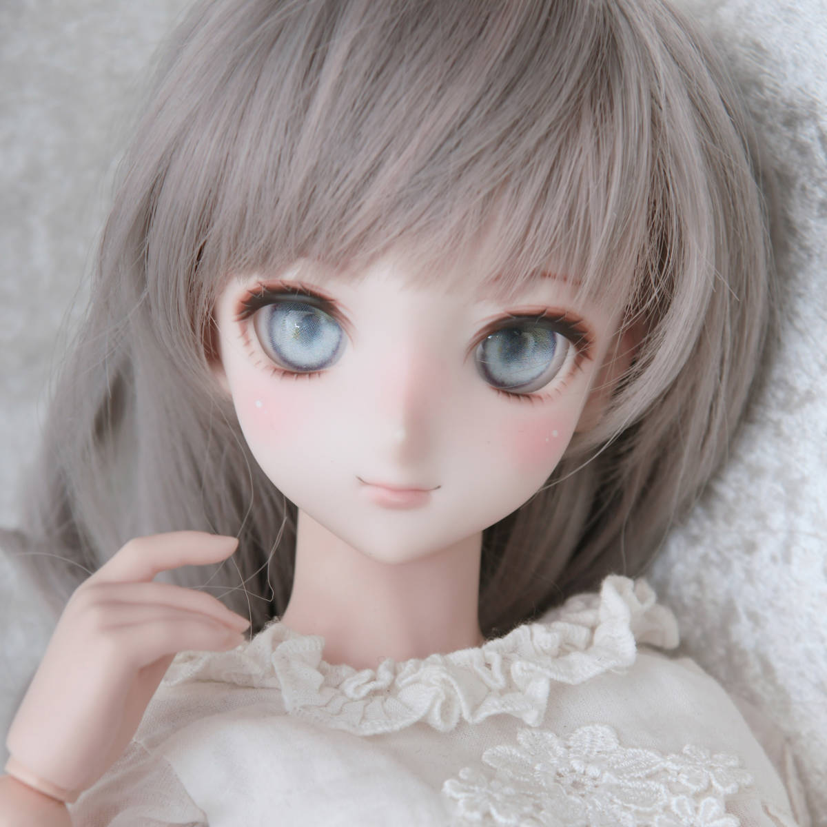Honey Bunny】DDH-09(セミホワイト肌)カスタムヘッド+ハンドメイド