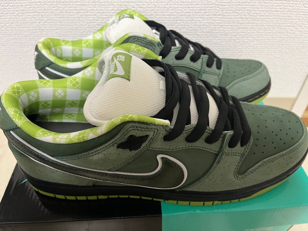 訳あり】concepts×NIKE dunk SB Green lobster /ダンクSB 訳あり】concepts×NIKE dunk SB Green lobster /ダンクSB