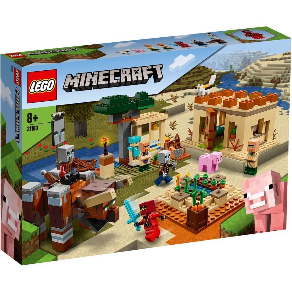 新品未開封 LEGO 21160 レゴ マインクラフト イリジャーの襲撃