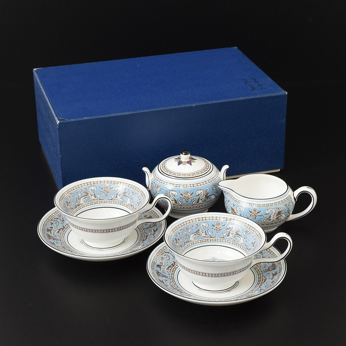 超格安価格 フロレンティーンターコイズ ウェッジウッド WEDGWOOD 良品