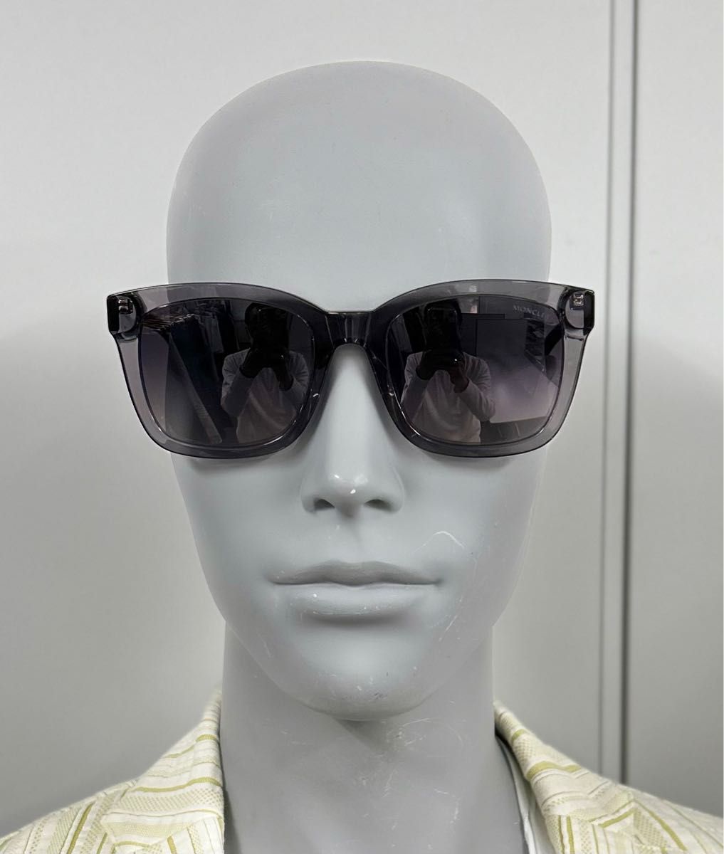 MONCLER/モンクレール ML0113サングラス (クリア/ブラック系 MONCLER/モンクレール ML0113サングラス (クリア/ブラック系