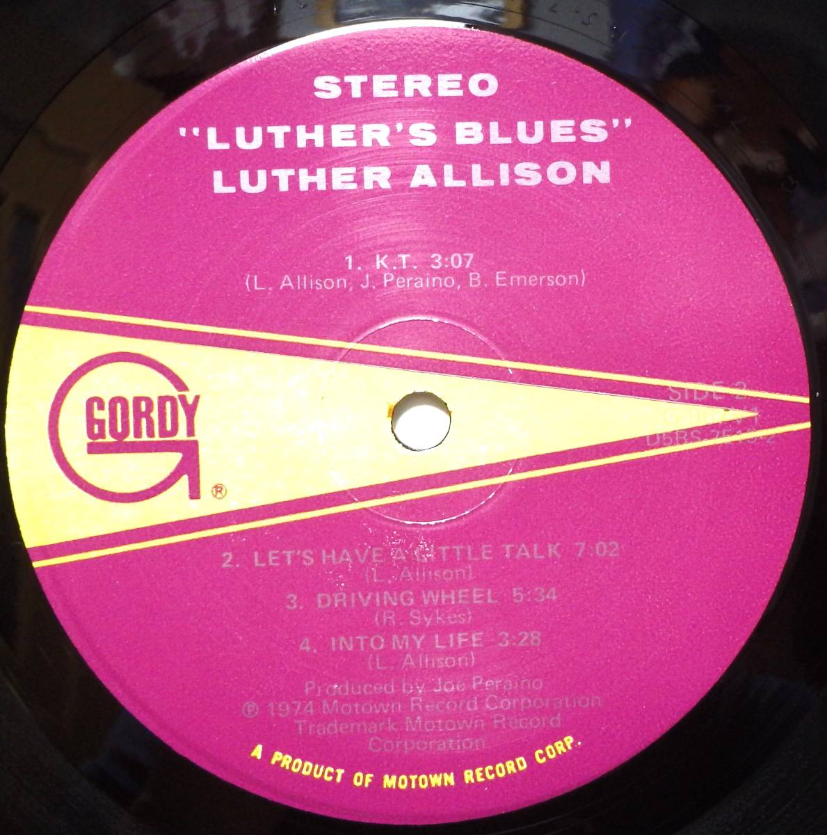 [BB282]LUTHER ALLISON[Luther\'s Blues], 74 US Original * современный * блюз 