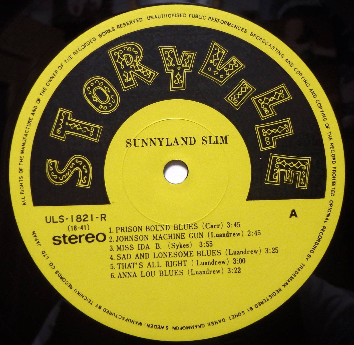 [BB096]SUNNYLAND SLIM[Same ( порт Ray to*ob* Sunny Land * тонкий )], JPN( obi ) внутренний первое издание * фортепьяно * блюз 