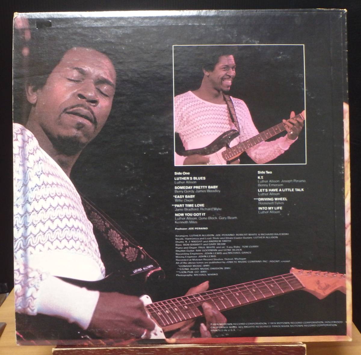 [BB282]LUTHER ALLISON[Luther\'s Blues], 74 US Original * современный * блюз 