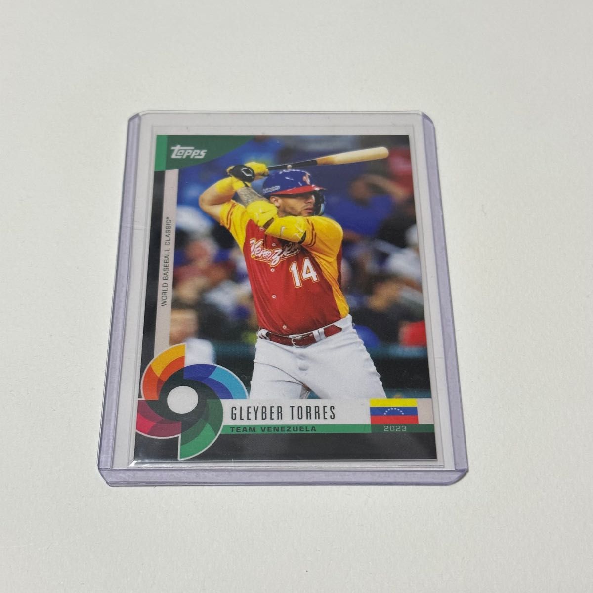 Topps WBC ベネズエラ ヤンキース グレイバー・トーレス gleyber torres 黒パラ