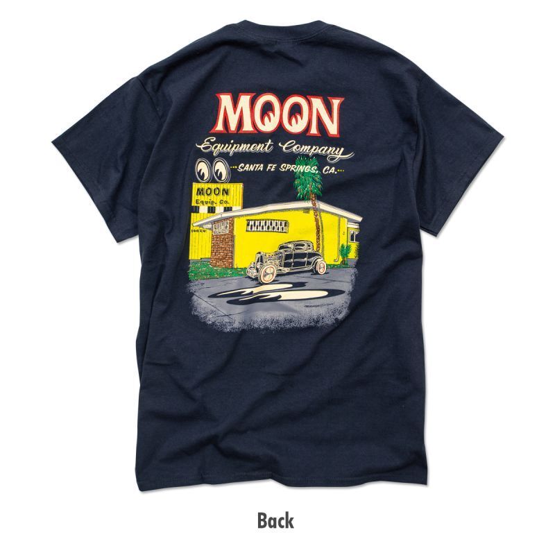 送料200円　MOON Equipment Company Tシャツ [MQT180BK]　MOONEYES　Mサイズ_画像3