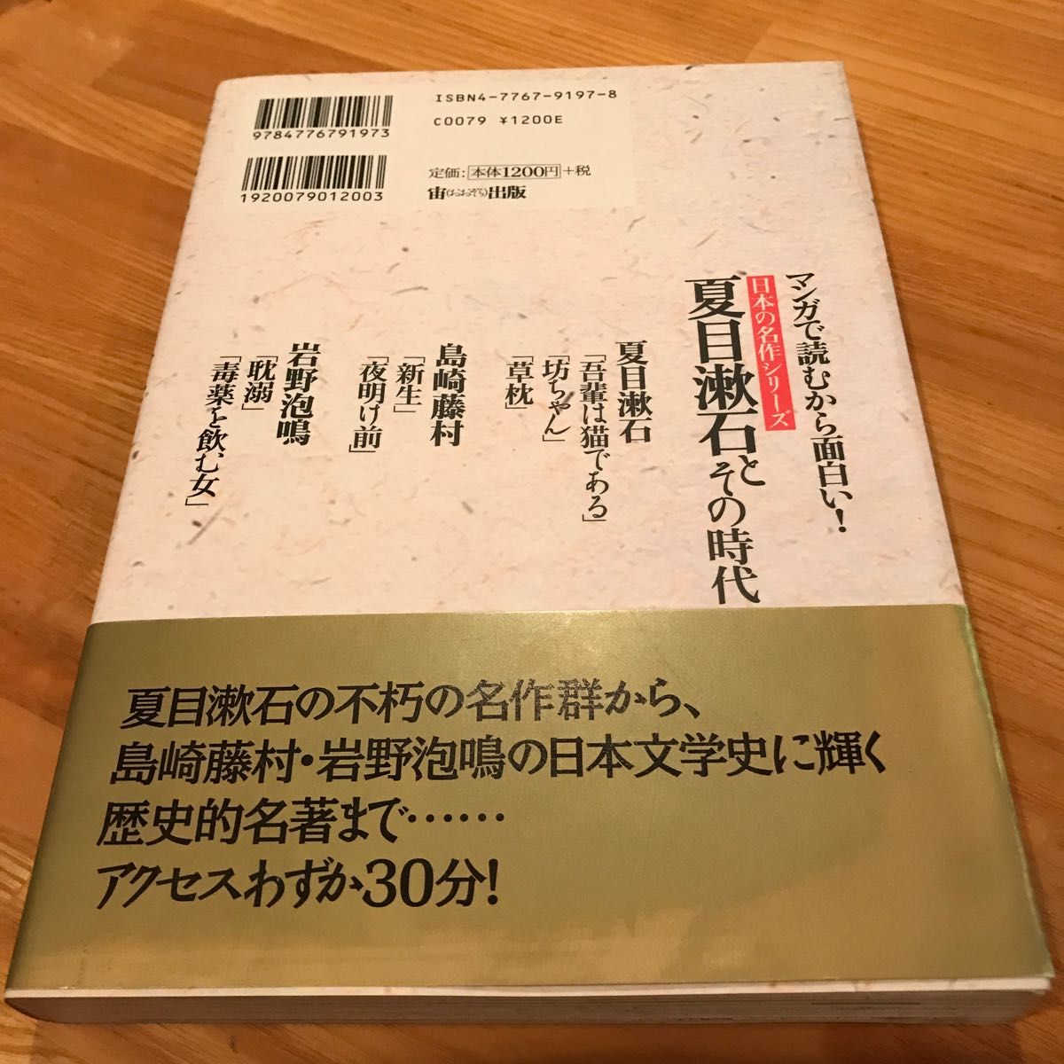 夏目漱石とその時代 マンガで読むから面白い！ 日本の名作シリーズ／不知火プロダクション (編者) 畑有三 (その他)