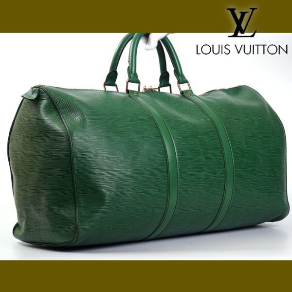 極美品】ルイヴィトン Louis Vuitton エピ キーポル50 ボストンバッグ