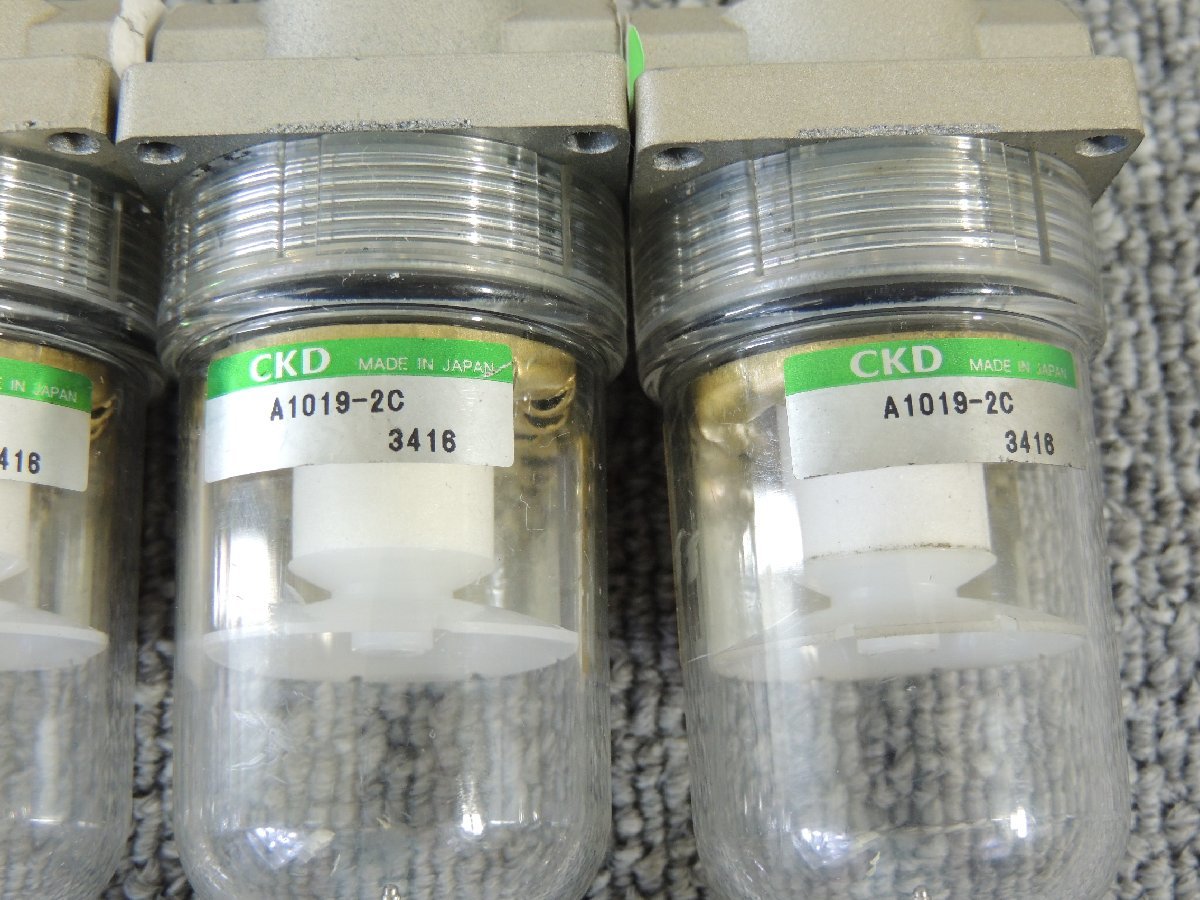 Yahoo!オークション - CKD A1019-2C 小型エアフィルタ 4個 現状販売 /s...