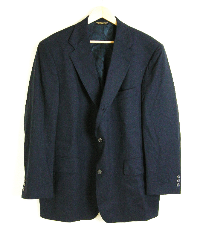 NY購入■Jプレス【ジェイプレス】 ネイビー スーツ ジャケット 43R_画像4