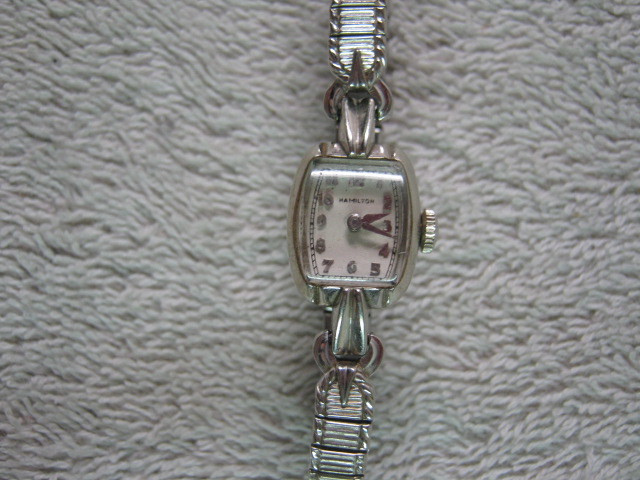 超美品の HAMILTON ladies watch 1950年代 10K GOLD FILLED