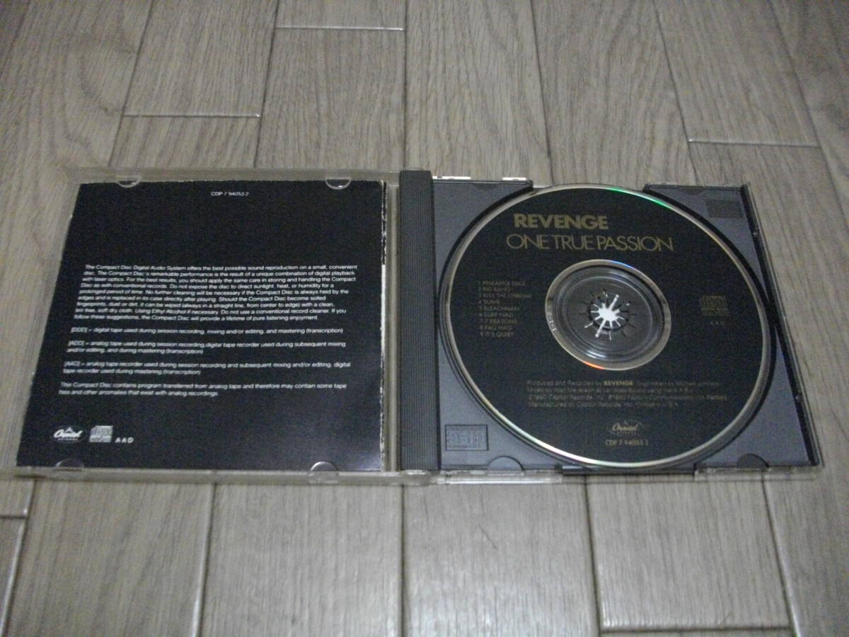 Revenge リヴェンジ One True Passion 1990年1stアルバム New Order ニューオーダー Joy Division New Wave Post Punk_画像3