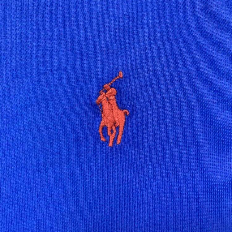 POLO RALPH LAUREN ポロラルフローレン 半袖Tシャツ カットソー トップス ブルー 青 Mサイズ_画像4