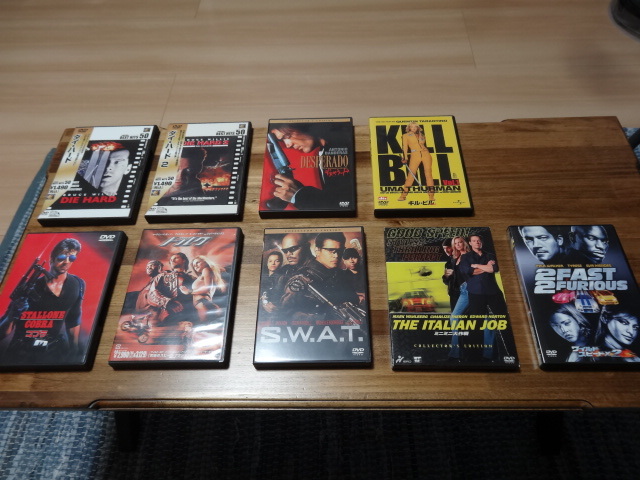[ prompt decision ] Western films action movie DVD 9 pieces set 