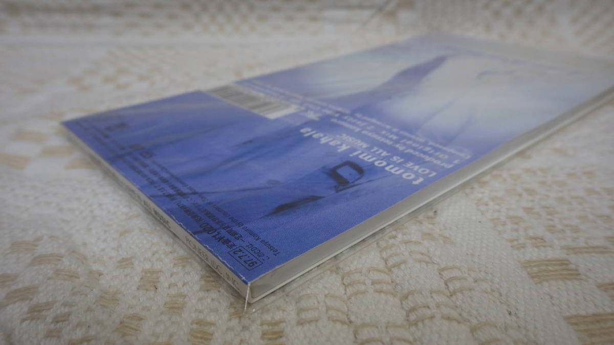  нераспечатанный Kahara Tomomi LOVE IS ALL MUSIC 8cm одиночный CD Thai выше наклейка 