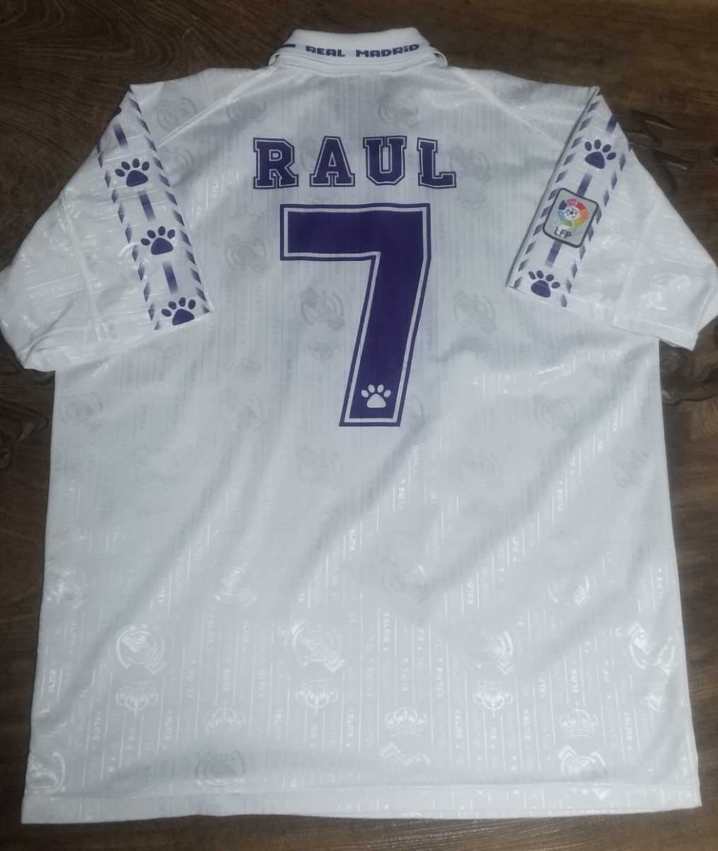 正規品　96-97レアル・マドリード Real Madrid ラウール XL