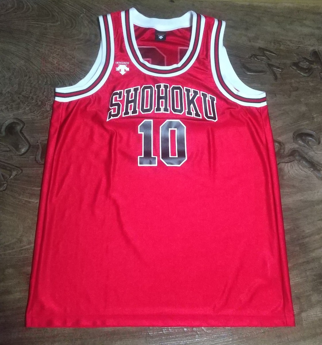 値下げ交渉 スラムダンク 湘北高校 桜木花道 DESCENTE OFFICIAL JERSEY 検)SLAM DUNK SHOHOKU THE  FIRST SAKURAGI HANAMICHI ユニフォーム