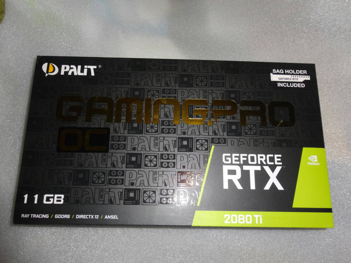 保存版】 Palit GeForce RTX 2080 Ti GamingPro OC PCI Express