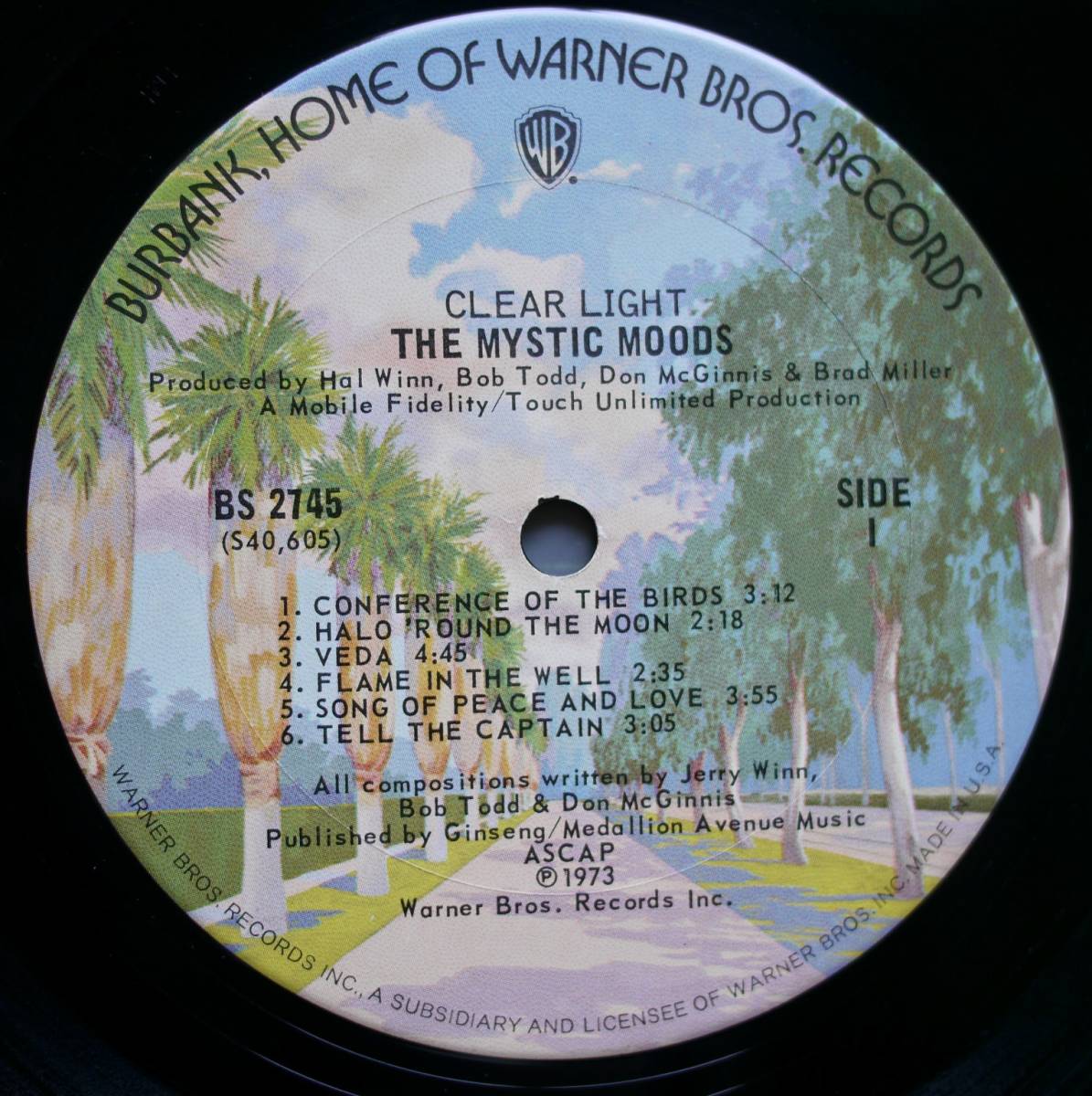 LP★The Mystic Moods / Clear Light / Jurassic 5 ”Without A Doubt”ネタ収録 Funk RareGroove BS-2745の画像2