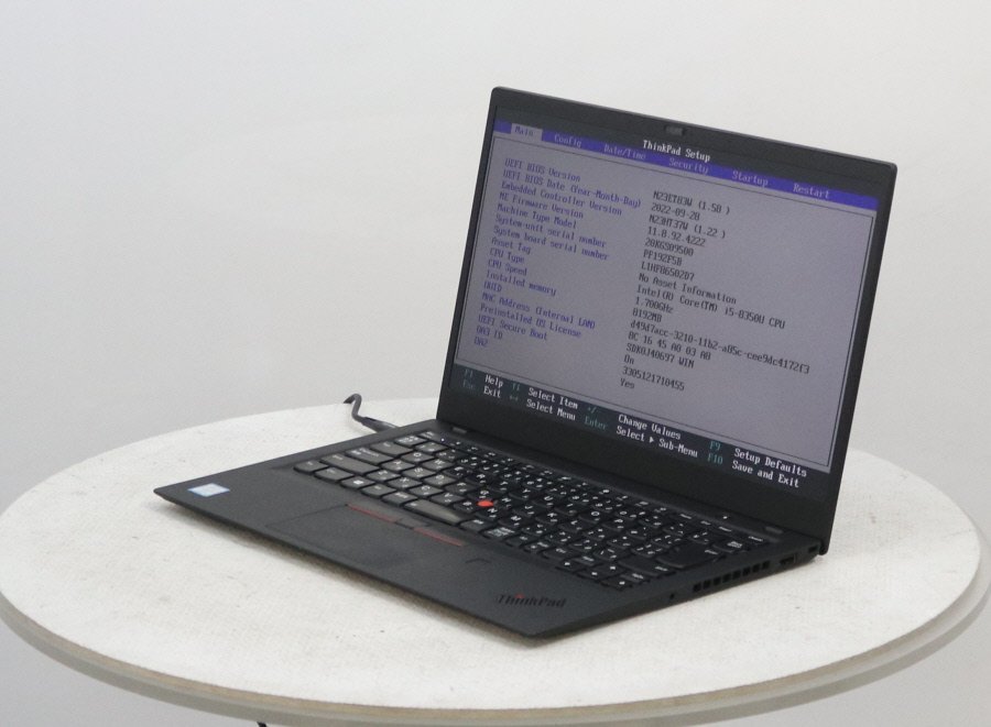 lenovo 20KGS09500 ThinkPad X1 Carbon Core i5 8350U 1.70GHz 8GB