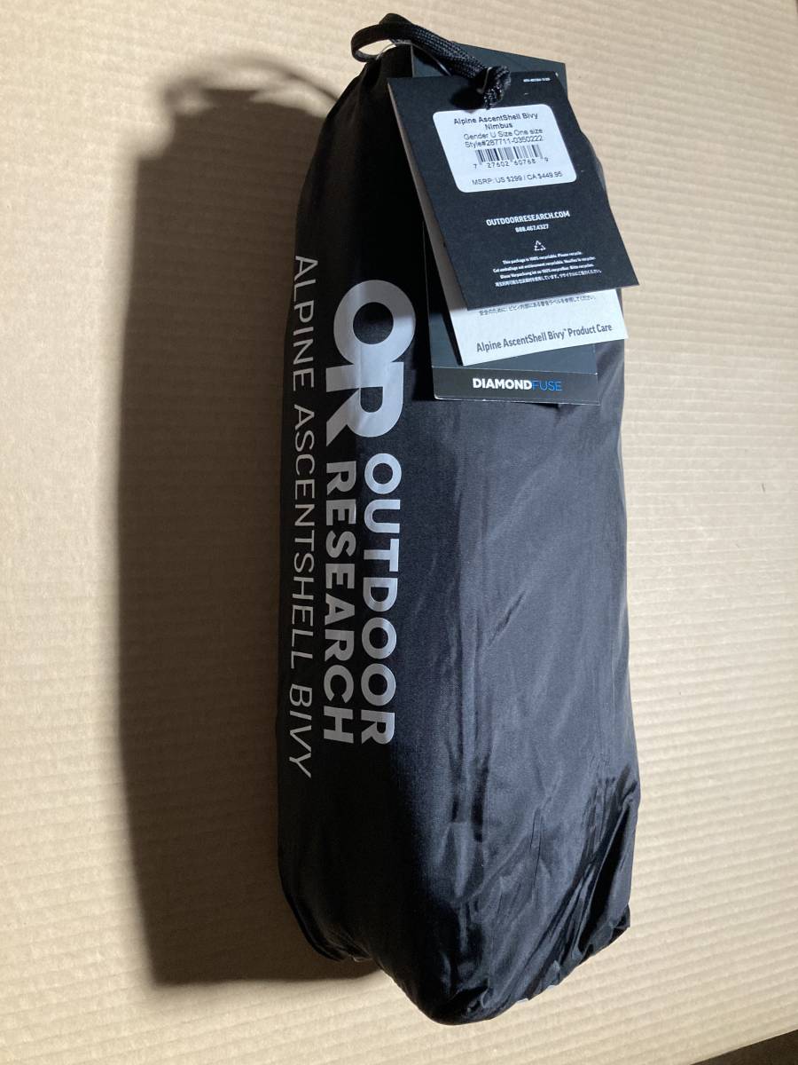 OUTDOOR RESEARCH アウトドアリサーチ / Alpine AscentShell Bivy OUTDOOR RESEARCH アウトドアリサーチ / Alpine AscentShell Bivy