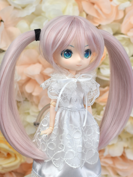 ツインテールウィッグ SDMサイズ ピンク 桜 Harmonia bloom ハルモニア