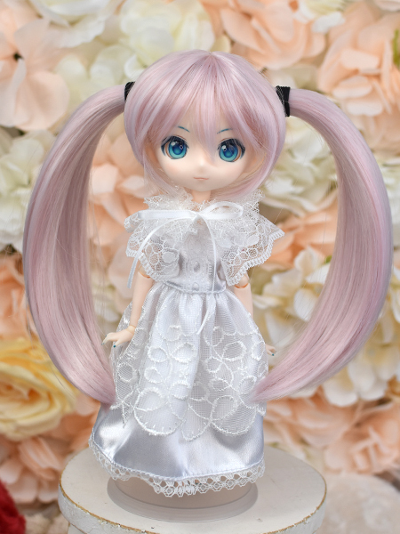 ツインテールウィッグ SDMサイズ ピンク 桜 Harmonia bloom ハルモニア