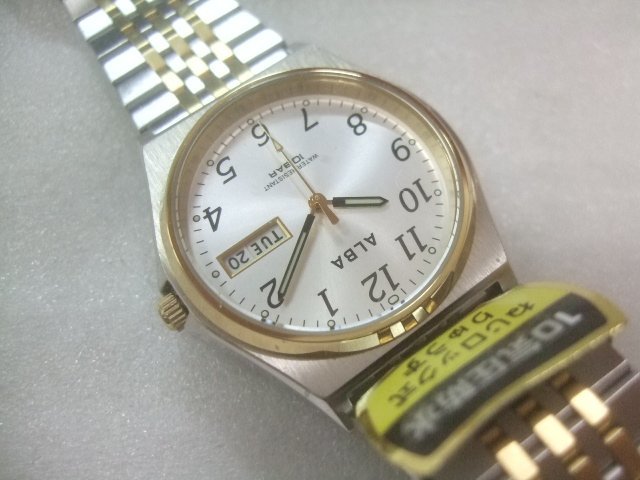 新品セイコーアルバクオーツ腕時計定価10000円　X742_画像5