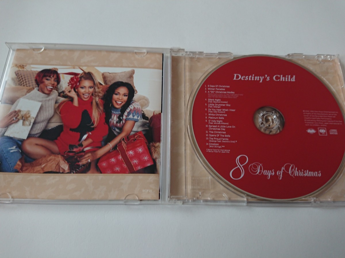 Destiny's Child / デスティニーズ・チャイルド「8 Days of Christmas」_画像3