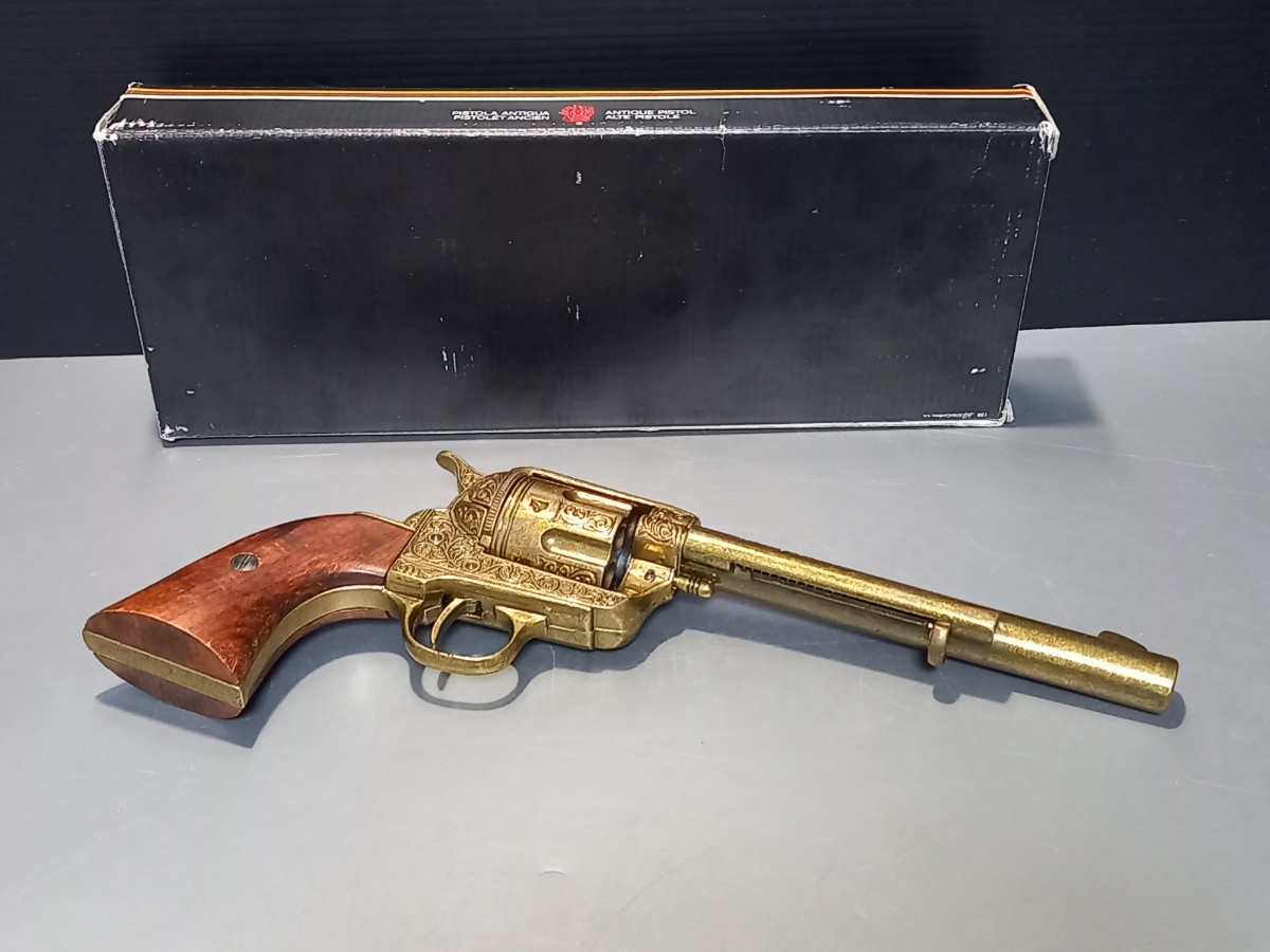 デニックス DENIX ピースメーカー 装飾銃 木製グリップ デニックス DENIX ピースメーカー 装飾銃 木製グリップ