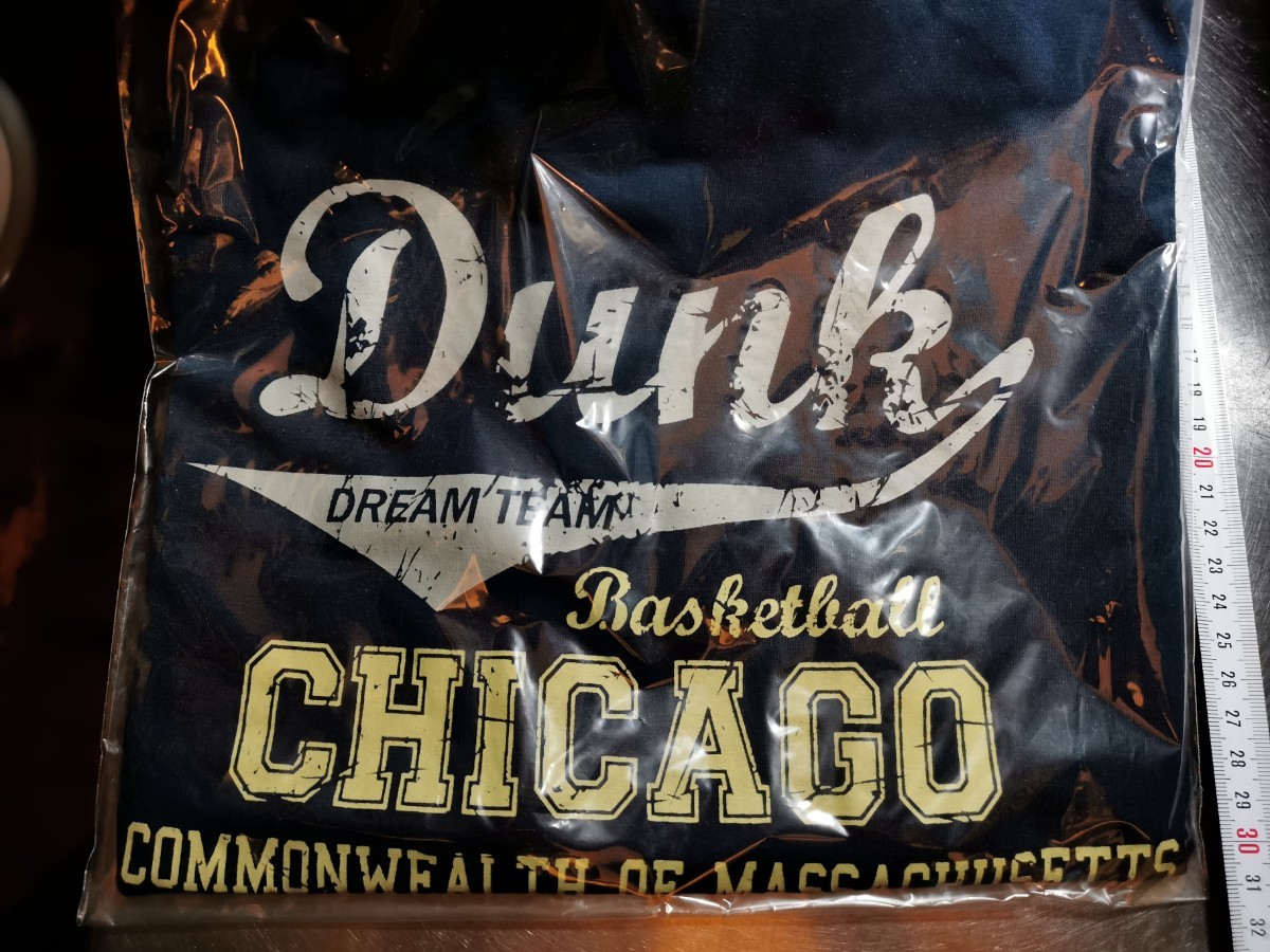 Dunk CHICAGO BASKETBALL DREAM TEAM 黒 Tシャツ 新品で購入未使用品◎ サイズ M タグ付き 値段表記有り_画像1