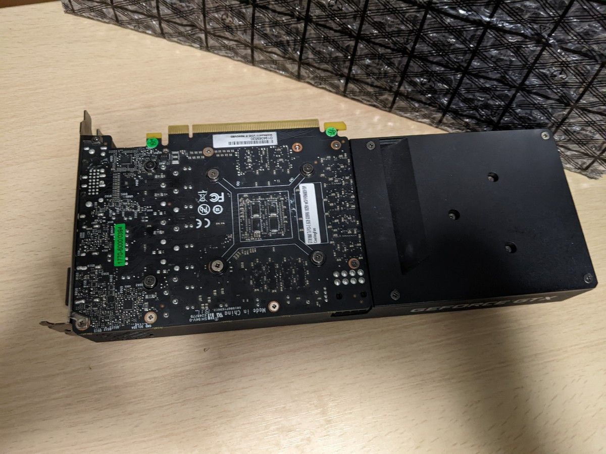 【ジャンク】GTX 1660 Ti BTOパーツ GTX 1660Ti 中古(BTO産)品 ジャンク|Yahoo!フリマ(旧PayPay