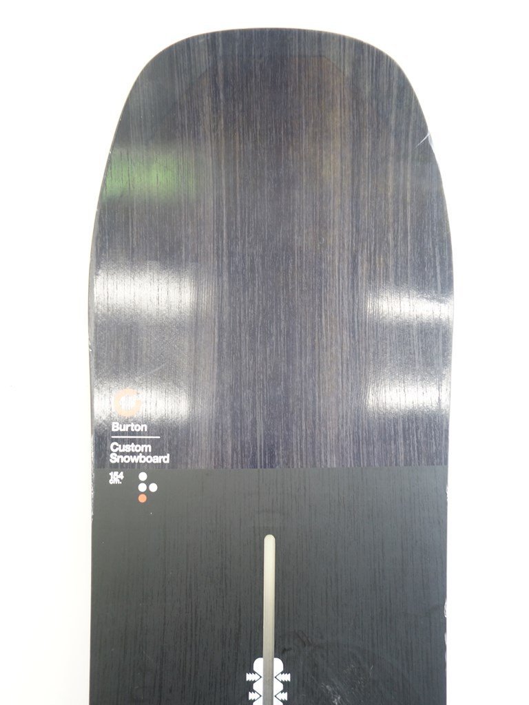 中古 フラッグシップ 19/20 BURTON CUSTOM 154cm CAMBER形状