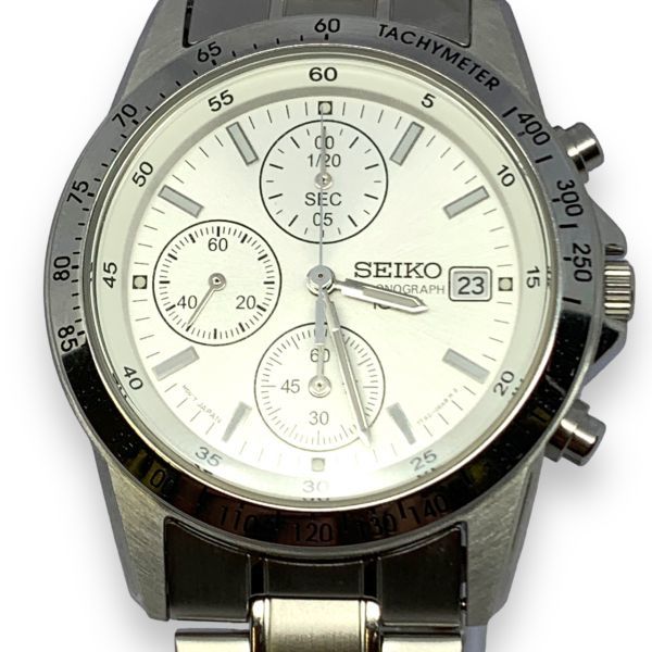 □ほぼ未使用品・稼働品・極美品 SEIKO セイコー クロノグラフ 7T92