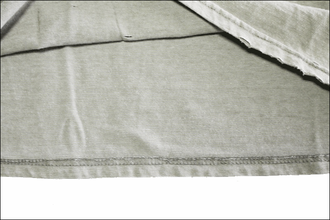 [M] FRUIT OF THE LOOM V шея футболка хлопок одноцветный серый фрукты ob The салон Vintage Vintage USA б/у одежда Old IB1131