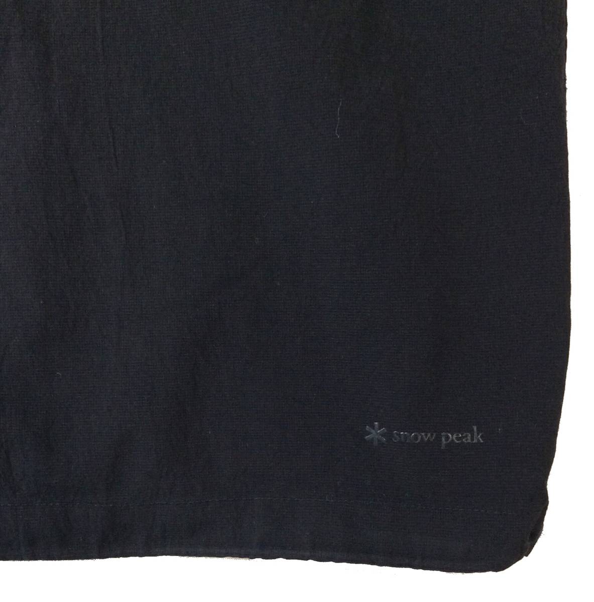 スノーピーク snowpeak Quick Dry Polo Shirt クイック ドライ ポロシャツ 半袖シャツ ブラック S ユニセックス 送料250円_画像4