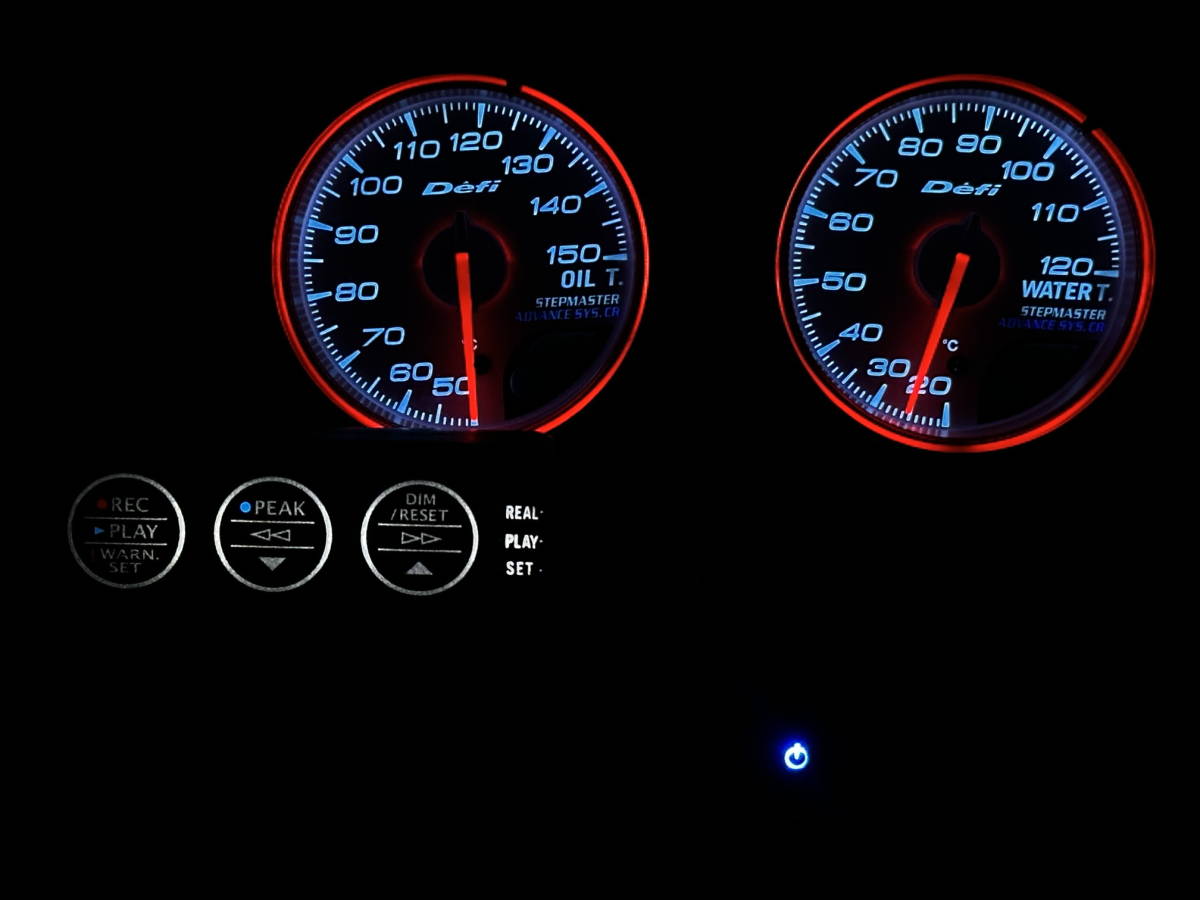 デフィ/DefiーLink Meter Advance CR Φ52 水温計油温計