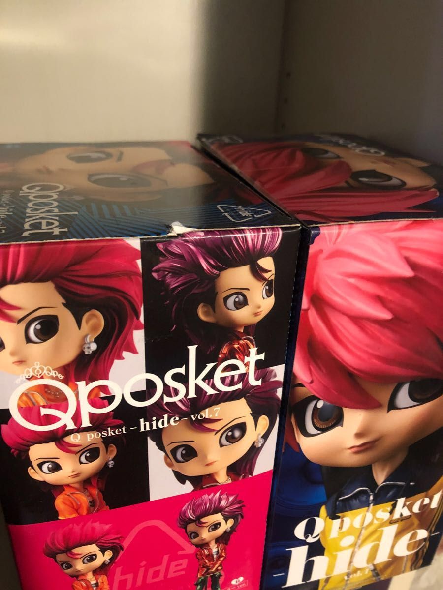 Qposket hide 3種セット フィギュア キューポスケット X JAPAN Qposket hide 3種セット フィギュア キューポスケット X JAPAN