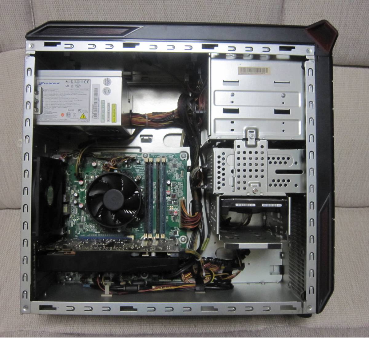 gateway サクサク core i7 2600 3 8ghz 12g 新ssd160g 1t gtx570 w10