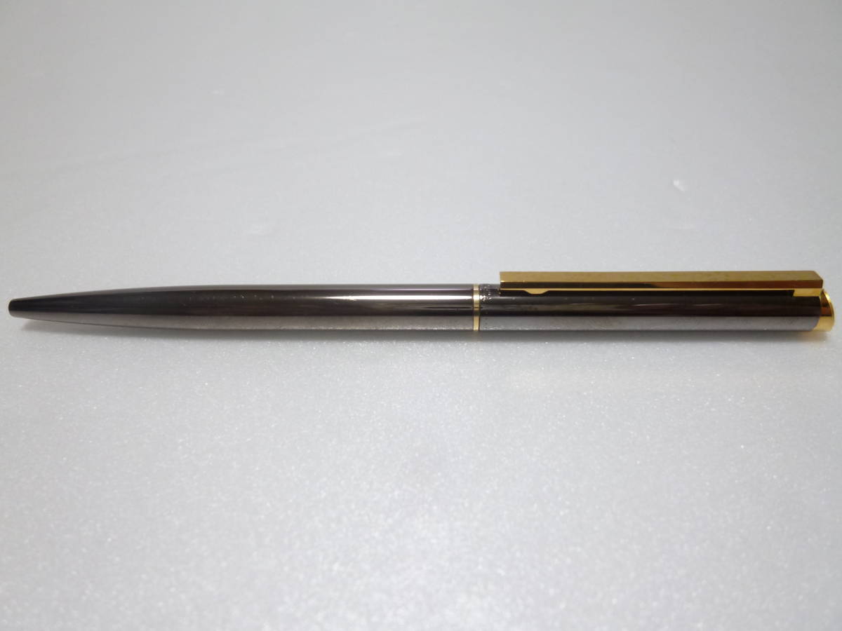 ダンヒル　dunhill　ジェムライン　ボールペン　WR291　ブラックパール＆ゴールド　良品！
