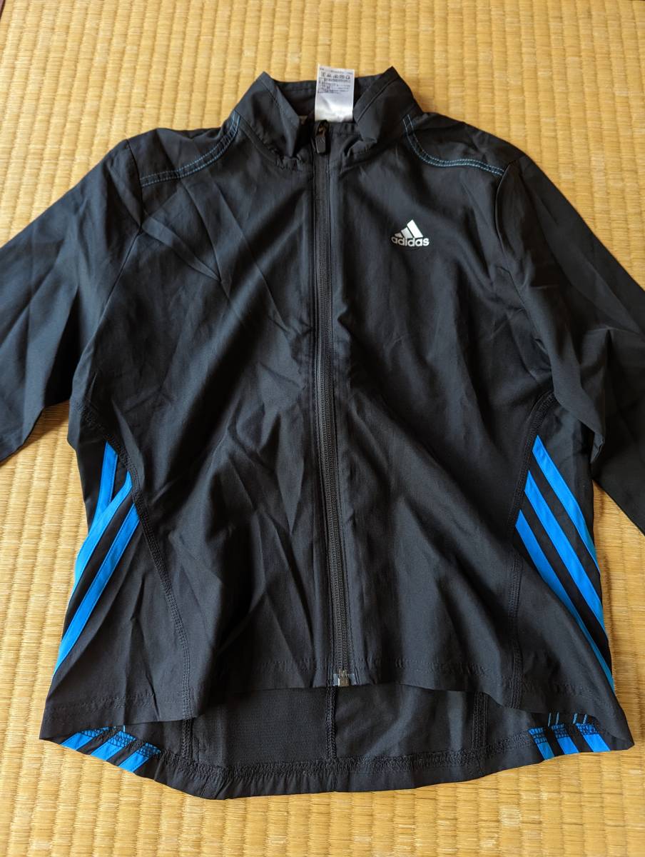 【送料無料】 未使用タグ付き ADIDAS ジャケット ランニング　ウィンドブレーカー_画像1