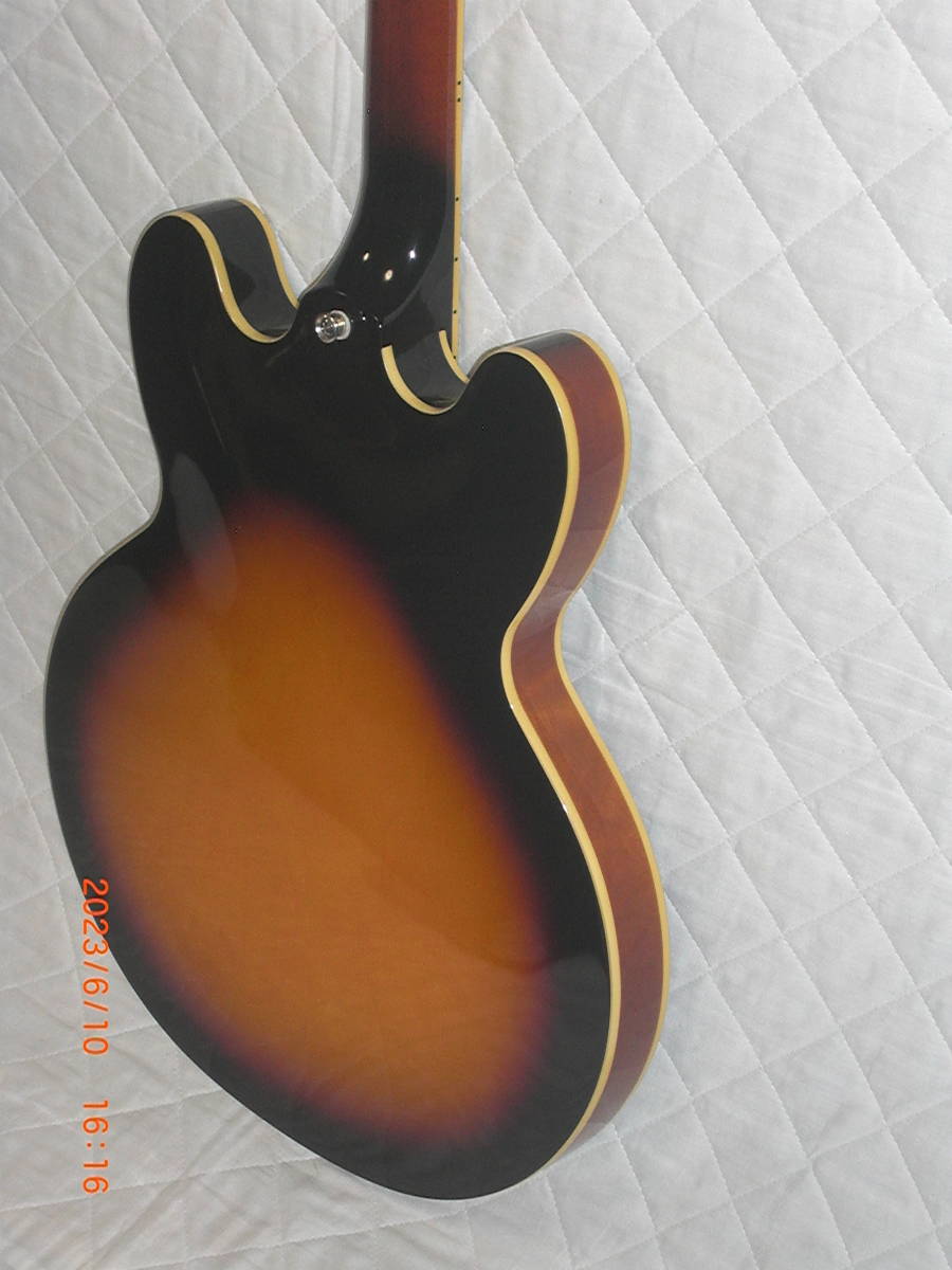 新品同様品 Epiphone ES-335 Vintage Sunburst セミアコギター ES ARIA