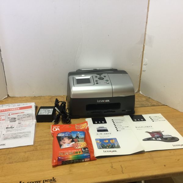 [Junk] Lexmark P315 Снимок принтера принтера -Easy Photo Printing Подтверждение Dentsu ◆ M0224