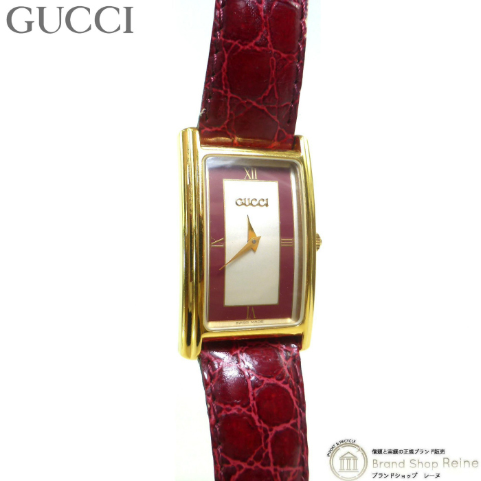 最適な価格 グッチ （GUCCI） 白文字盤（中古） 2600M 腕時計 クォーツ