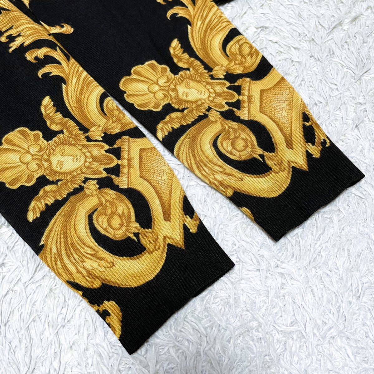 入手困難 希少 メンズ》近年モデル VERSACE ヴェルサーチ バロック柄