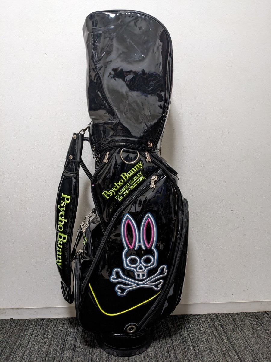 Psycho Bunny サイコバニー ネオンカラー キャディバック ゴルフバック