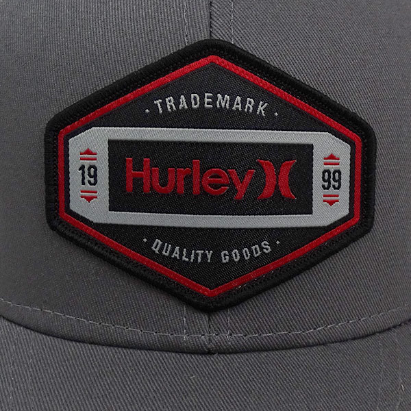 HURLEY/ハーレー 帽子 BRIGHTON TRUCKER DARK GREY CAP/キャップ HAT/ハット 帽子 日よけ 0187[返品、交換及びキャンセル不可]_画像6