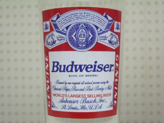 ラスト１個!！◆バドワイザー Budweiser ビッグ タンブラー◆アメリカン グラス その④_画像4