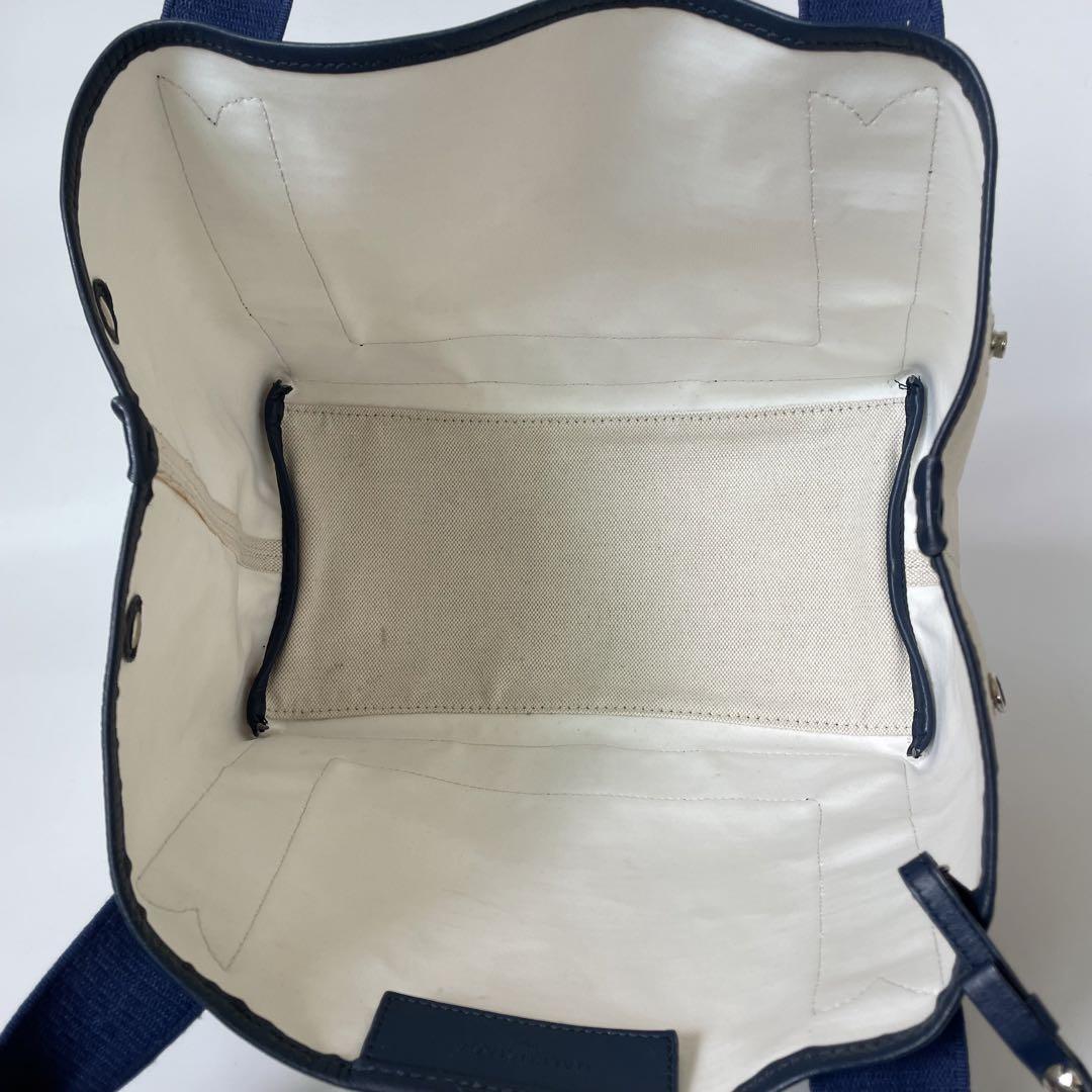 美品・Gカード付】BALENCIAGA バレンシアガ トートバッグ ネイビー